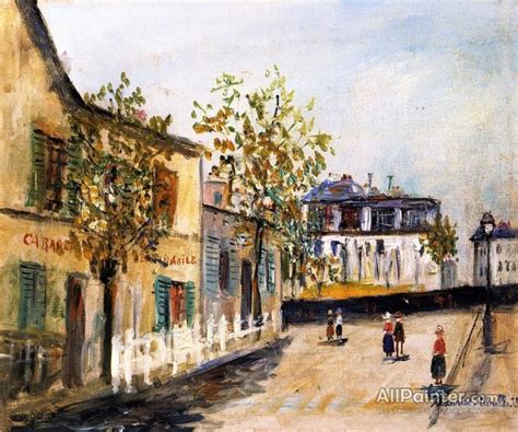 Maurice Utrillo The Lapin Agile Oil Painting Reproductions For Sale