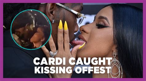 Cardi B Caught Kissing Offset At Her Birthday Party Weeks After Their