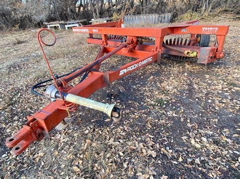 12 Rock O Matic Tmr12 Pto Drive Rock Rake