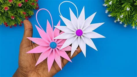 how to make christmas star from glitter foam paper handmade 3d christmas star christmas