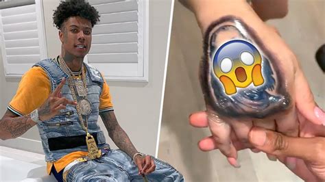 Blueface Unveils His Two Girlfriends Matching Tattoos In New Shocking