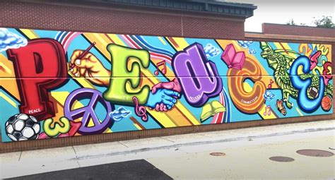 Social Justice Mural Now On Display At Dogwood Elementary School Ffxnow