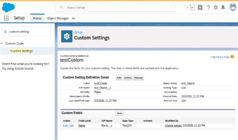 What Are The Types Of Custom Setting In Salesforce Forcetalks