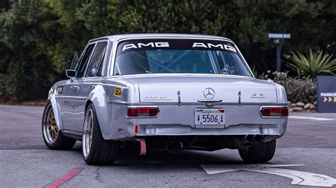 Why We Went Hog Wild For The Mercedes Benz 300 Sel Amg Red Pig Tribute