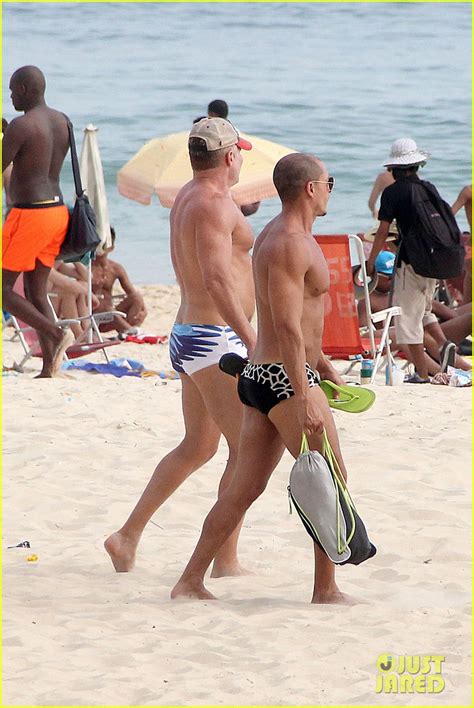 GMA S Sam Champion Shirtless Speedo Sexy For Honeymoon Photo Shirtless Speedo