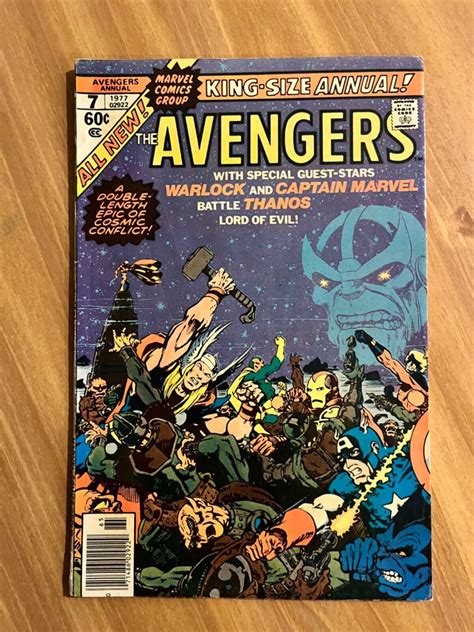 Avengers Annual 7 1977 Death Of Thanos And 1st App Infinity Stones