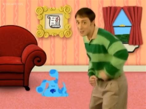 Blues Clues Mailtime From The Scavenger Hunt Steves Version In Blues Clues Dinosaur