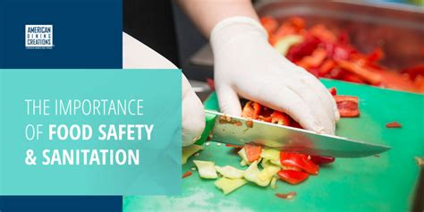 The Importance Of Food Safety And Sanitation