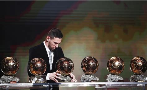 Messi Hace Historia Y Consigue Su Sexto Balón De Oro