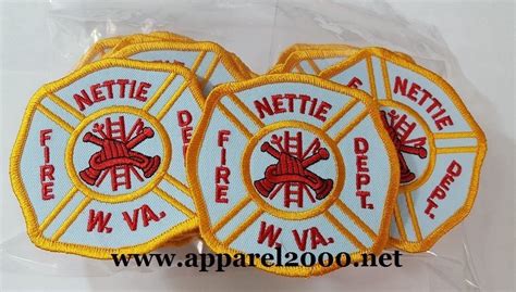 Firefighter Patches Custom Made No Set Up Costs Made In Usa