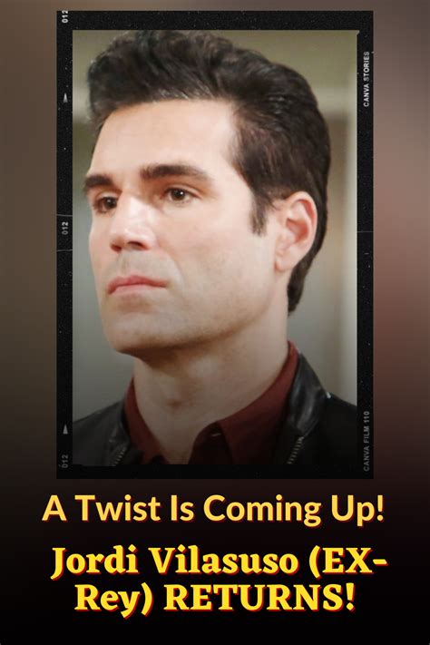 The Young And The Restless Cbs Soaps Spoilers Daily Spoilers Jordi Vilasuso Rey Michelle