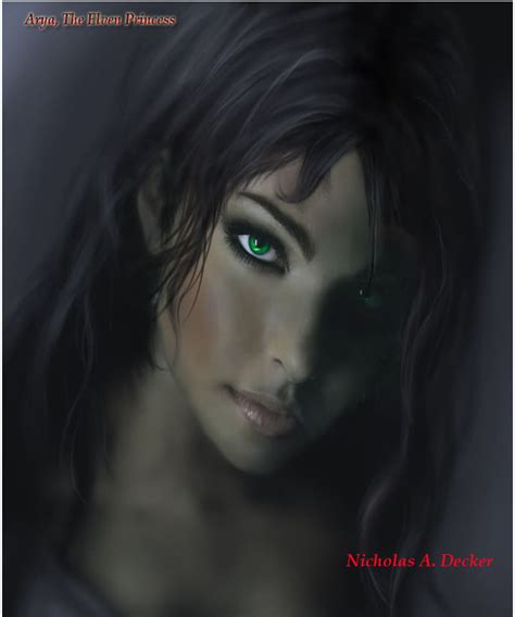 Arya The Elven Princess Eragon And Arya Fan Art 28590430 Fanpop