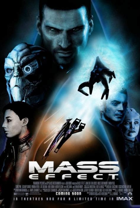 The Movie Poster For Mass Effect