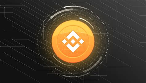 Binance Bnb Crypto Currency Themed Banner Binance Coin Or Bnb Icon On
