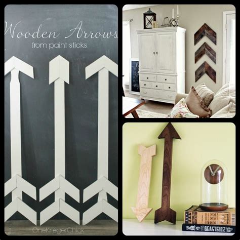 Diy Wooden Arrow Make Your Own Decor Wall Decoration