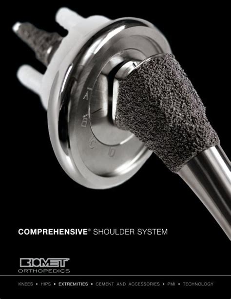 Comprehensive Ã‚Â® Shoulder System Product Brochure Biomet