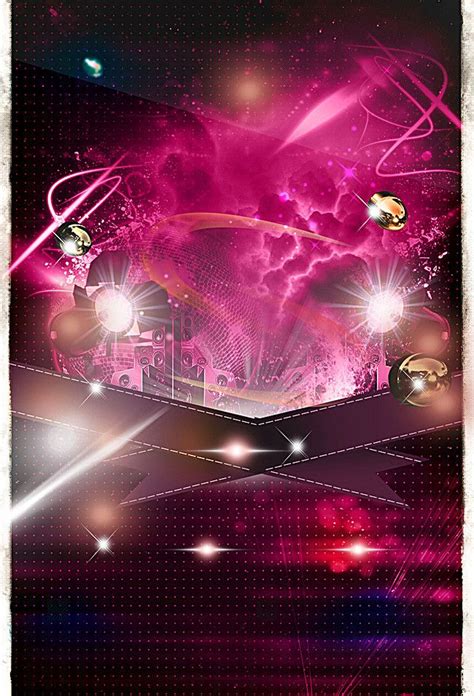 Clubhouse Party Poster Colorful Background Party Poster Poster