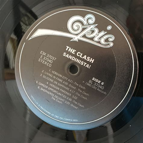 The Clash Sandinista Vinyl Distractions