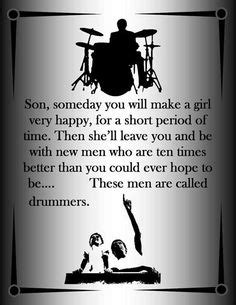 539 famous quotes about drums: Hilarious Drummer Quotes. QuotesGram