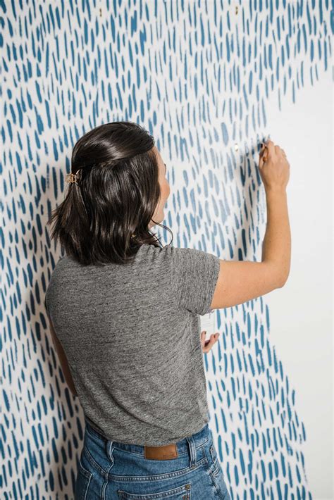DIY Brushstroke Accent Wall Tutorial | Diy accent wall, Accent wall, Nursery accent wall