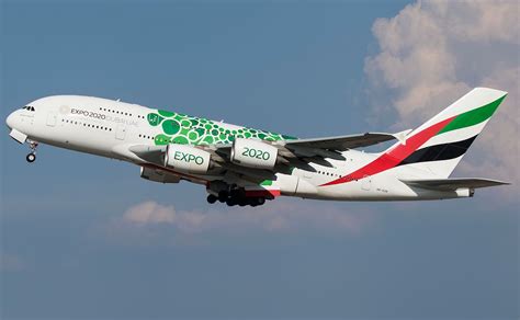 Emirates Airbus A380 861 Expo 2020 Dubai Uae