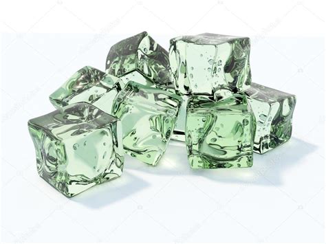 Green Ice Cubes Stock Photo By ©mishchenko 2093226