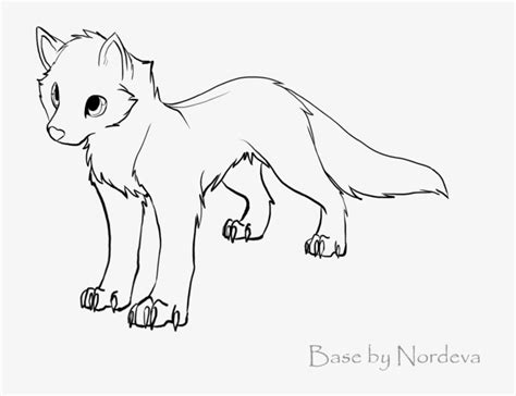 Anime Wolf Pup Drawing Cute Wolf Pup Drawing At Getdrawings Bodewasude