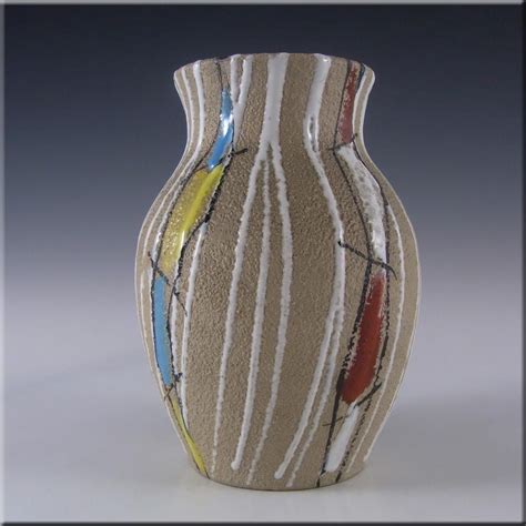 Fratelli Fanciullacci Italian Ceramic Textured Pottery Vase 3