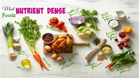 List Of Most Nutrient Dense Foods On The Planet