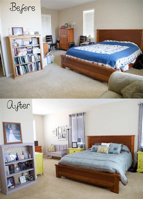 Small Bedroom Makeover On A Budget Mind Blowing Easy Bedroom Makeover