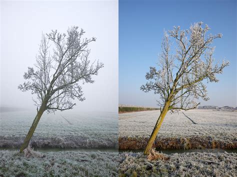 contrast between weather yesterday and today : r/pics