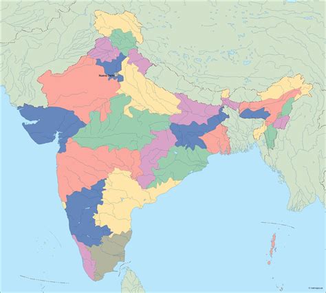 India Vector Map Eps Illustrator Map Vector World Maps The Best Porn Website