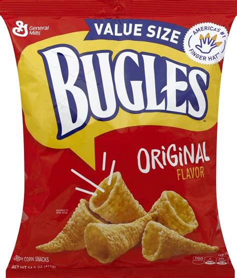 Bugles Original Flavor Crispy Corn Snacks 145 Oz