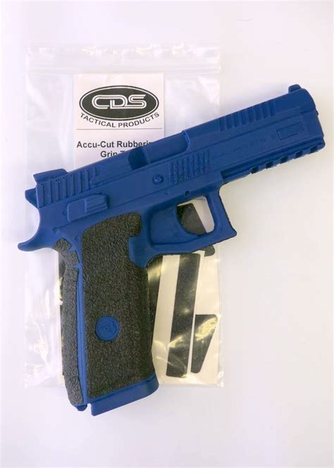 Cz P09 Handgunpistol Rubber Textured Grip Wrap Tape Enhancement Black