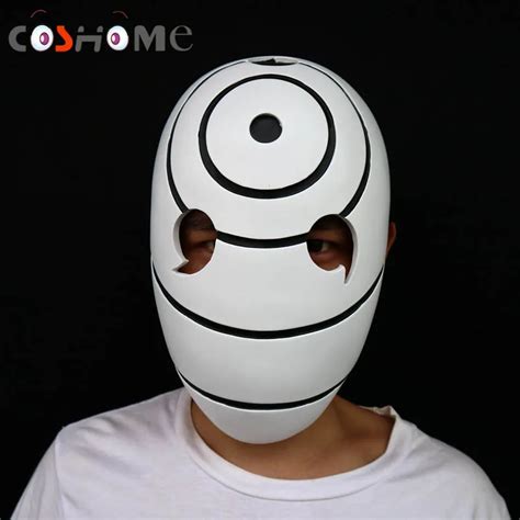 Coshome Anime Naruto Uchiha Obito Mask Cosplay Props Accessories For
