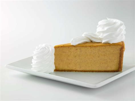 Here are a couple of different recipes for you to try. Pumpkin Cheesecake | The Cheesecake Factory