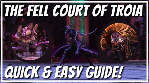 The Fell Court Of Troia Dungeon QUICK EASY GUIDE Endwalker 6 2