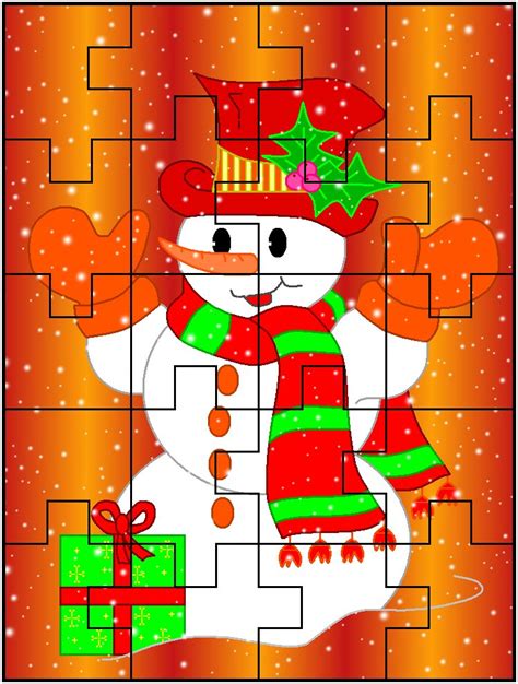 Free Printable Christmas Picture Puzzles Printable Templates