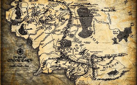 Lotr Map Wallpapers Top Free Lotr Map Backgrounds Wallpaperaccess