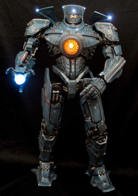 Powered by a glowing nuclear heart, the gipsy danger statue from sideshow collectibles was developed in partnership with guillermo del toro. Review NECA | Pacific Rim: Gipsy Danger (45 cm)