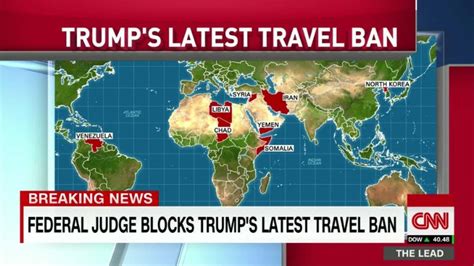 Second Federal Judge Blocks New Trump Travel Ban Cnnpolitics
