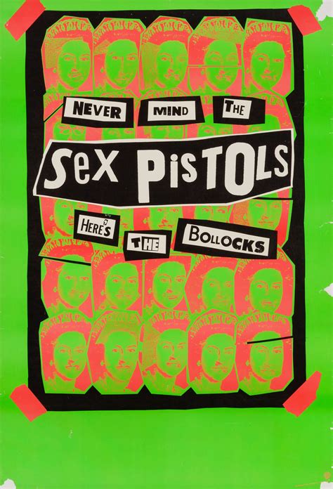 Jamie Reid The Sex Pistols 1977 Rock Paper Film
