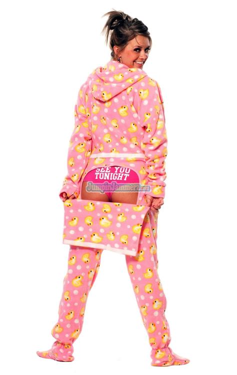 drop seat hooded pajamas our adult footed pajamas feature thumb holes front pockets hoodie