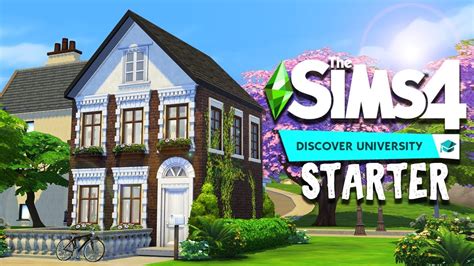 Student Starter 📚 The Sims 4 Discover University Speed Build Youtube