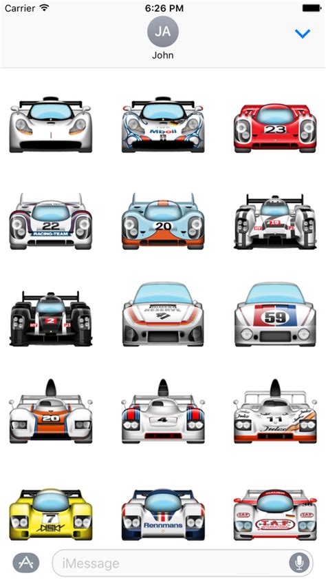 These Porsche Emoji For Ios 10 Are Perfection