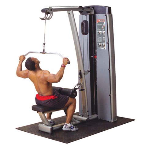Bodysolid Pro Lat Pulldown And Mid Row Cable Machine Gym Experts