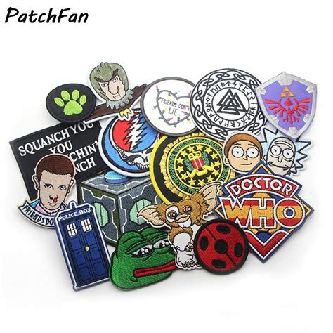 A0068 24pcslot Mixed Random Patches T Shirt Sweater Thermal Transfer