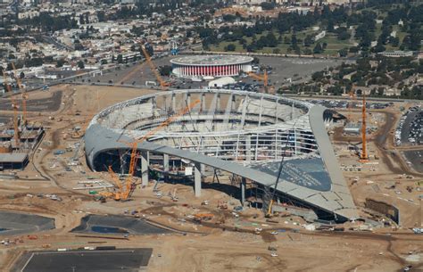 Sofi Stadium In Los Angeles Rated At 85 Per Cent Complete