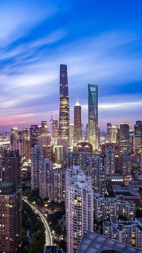 Shanghai China In 2020 Shanghai Skyline City Lights At Night City