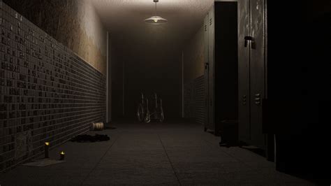 Scary Hallway 3d Model Cgtrader